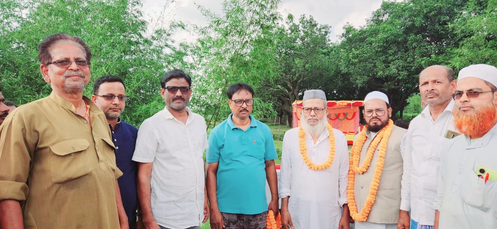 चार सडकों का राजद विधायक ने किया शिलान्यास