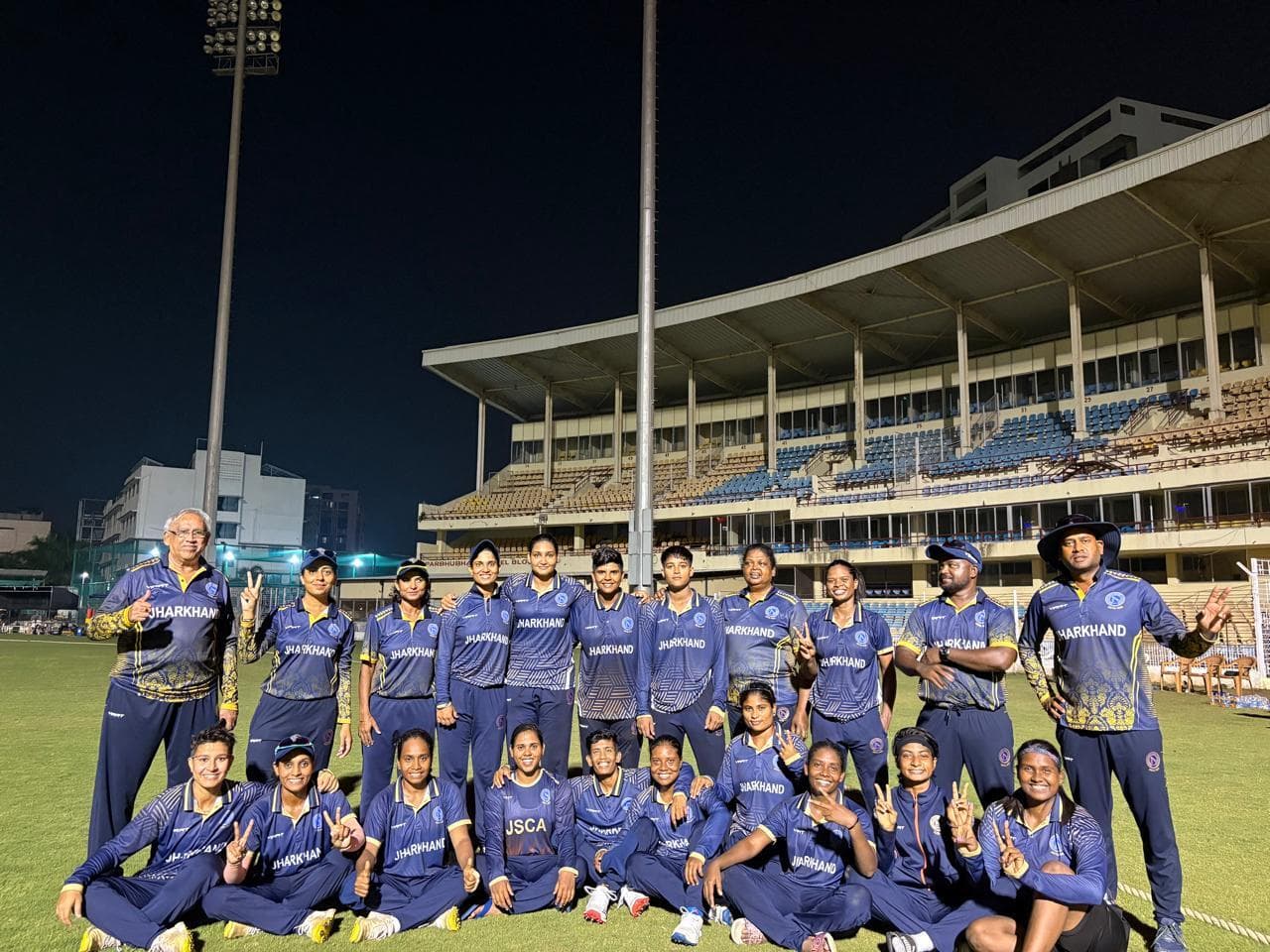 झारखंड सीनियर महिला टीम की लगातार चौथी जीत