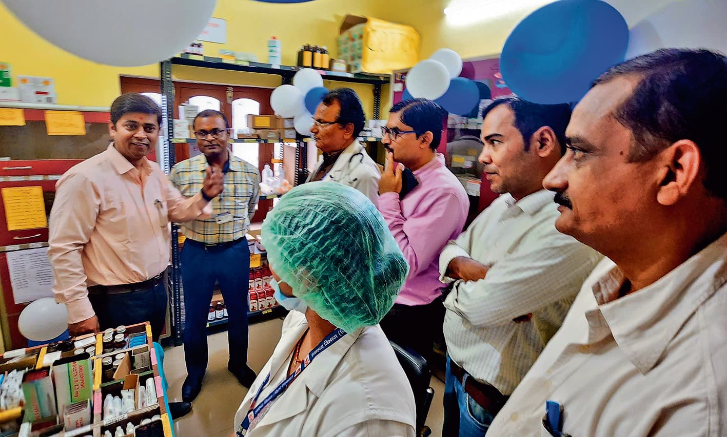 Chhapra News : एनक्यूएएस के लिए शहरी प्राथमिक स्वास्थ्य केंद्रों को किया गया विकसित