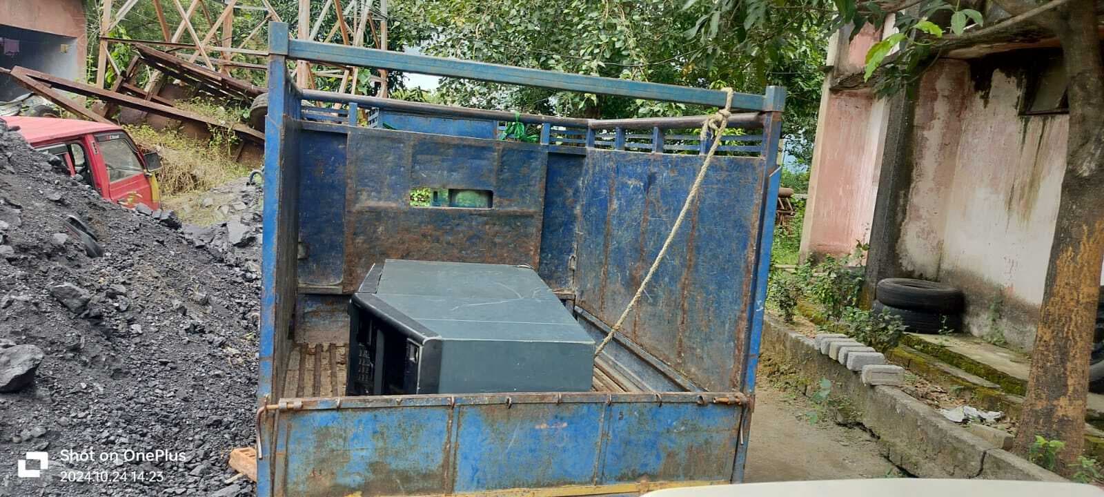 BOKARO NEWS : नावाडीह के सुरही में बीओआइ की एटीएम उखाड़ कर चोरी का प्रयास