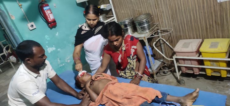 कुत्ता काटने से बच्चे की स्थिति गंभीर, रेफर