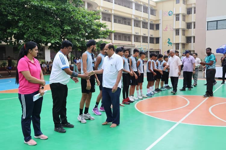 लोयोला में ज्योति इंटर स्कूल बास्केटबॉल टूर्नामेंट शुरू