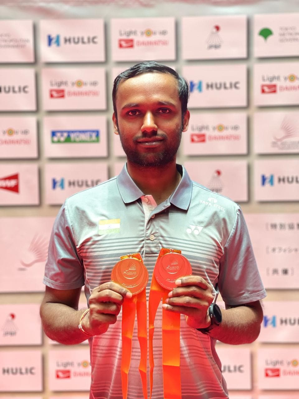 शहर के उमेश विक्रम ने जापान पैरा बैडमिंटन इंटरनेशनल में जीते दो पदक