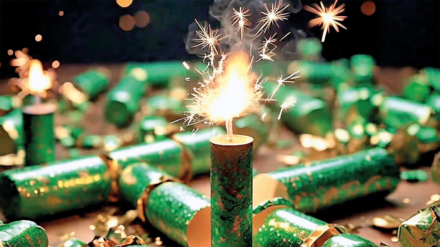 दीपावली में ग्रीन पटाखे ही जलाएं और पर्यावरण को प्रदूषण से बचाएं