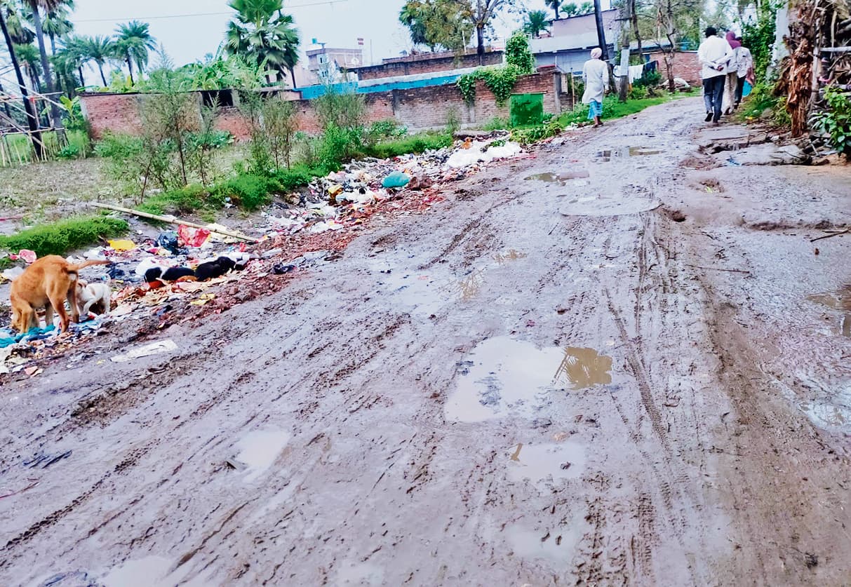 hajipur news. हल्की बारिश ने लोगों को कराया ठंड का एहसास