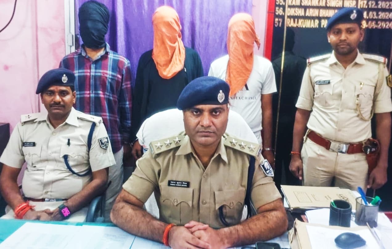 मानिक और पांडव गिरोह के तीन शातिर हत्या की साजिश रचते धराये