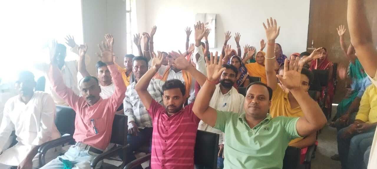 प्रशिक्षण कार्यक्रम का वार्ड सदस्यों ने सामूहिक रूप से किया बहिष्कार