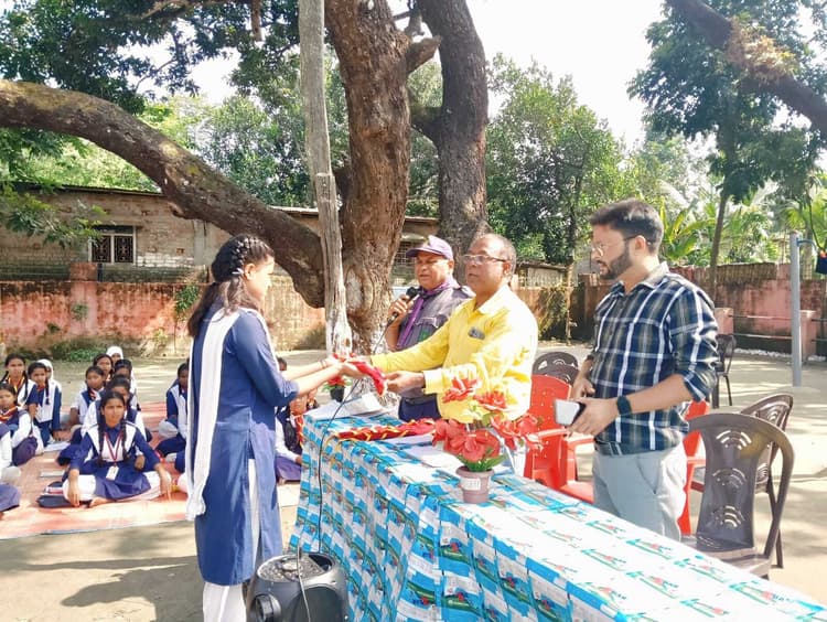 पांच दिवसीय स्काउट गाइड प्रशिक्षण शिविर का समापन