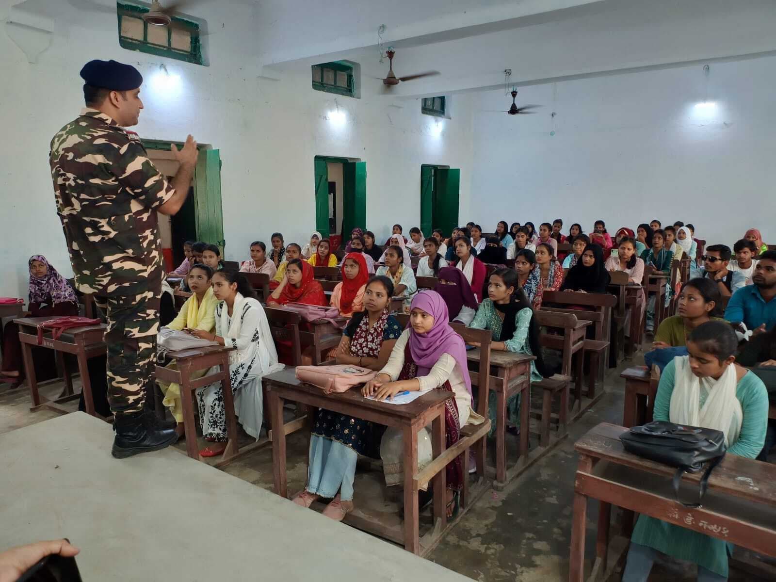 मारवाड़ी कॉलेज में एसएसबी की कार्यशाला