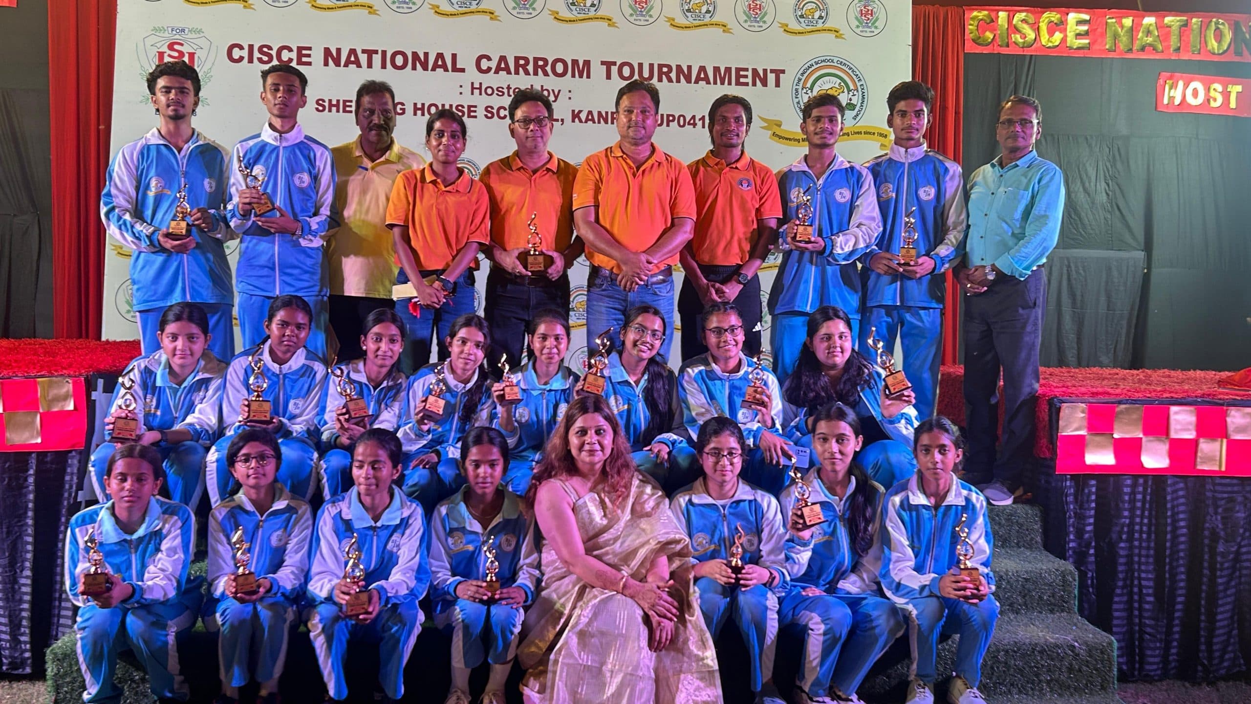 सीआइएससीइ नेशनल कैरम प्रतियोगिता में शहर के खिलाड़ियों का उम्दा प्रदर्शन