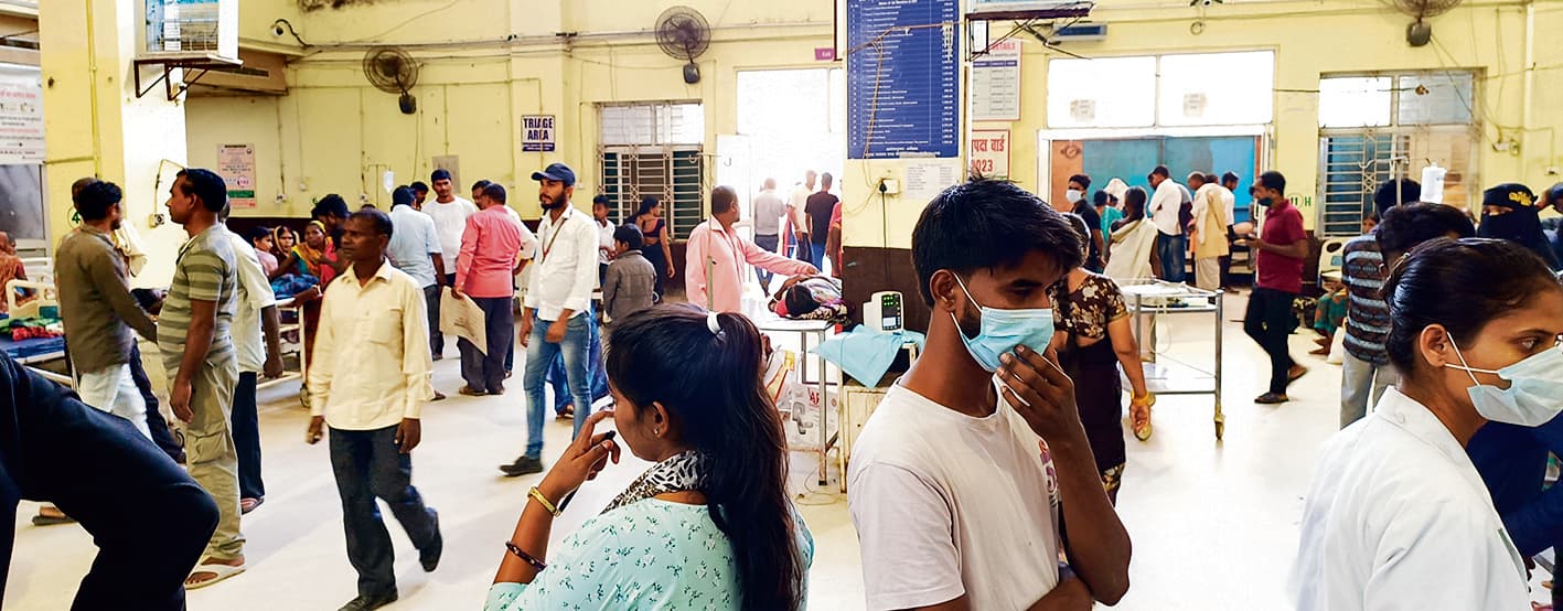 Gaya News : छोटी बीमारियों के मरीजों को भी रेफर करने से मगध मेडिकल में लोड बढ़ा