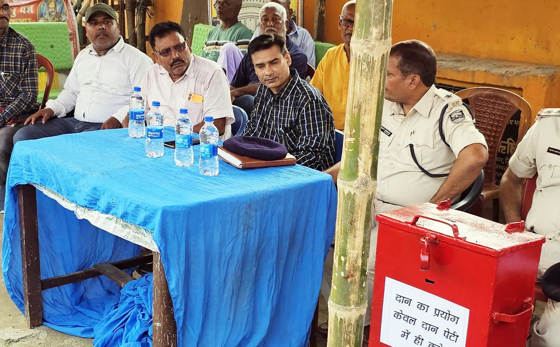 भटोत्तर में हुई शांति समिति की बैठक