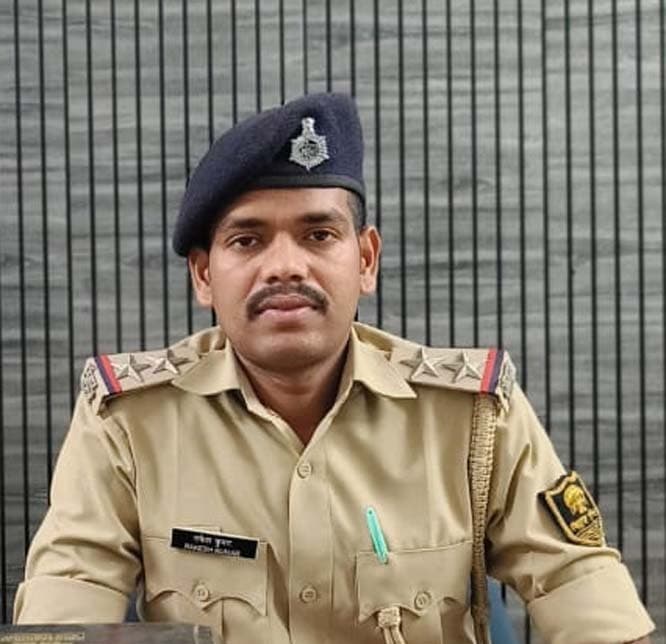 राकेश बने गलगलिया थानाध्यक्ष