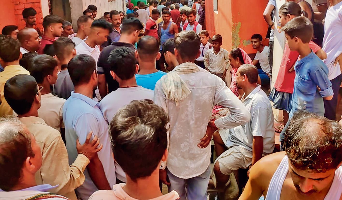 केसठ में अपराधियों ने युवक को मारी गोली, मौत