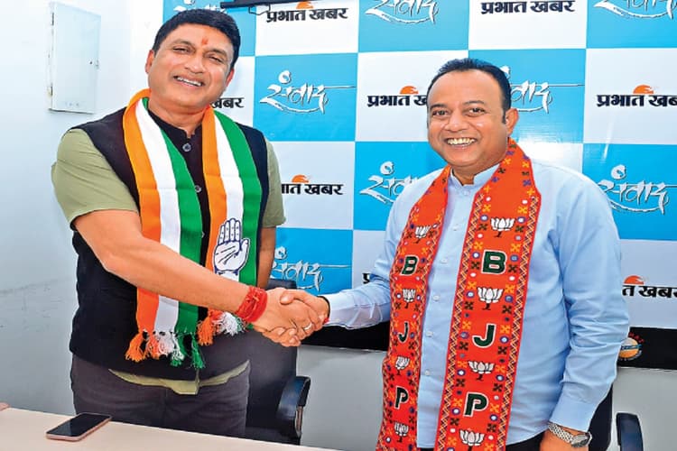 Jharkhand Chunav: हटिया विधानसभा से 2 दोस्त आमने-सामने, प्रभात खबर के सवालों का बेबाकी से दिया जवाब