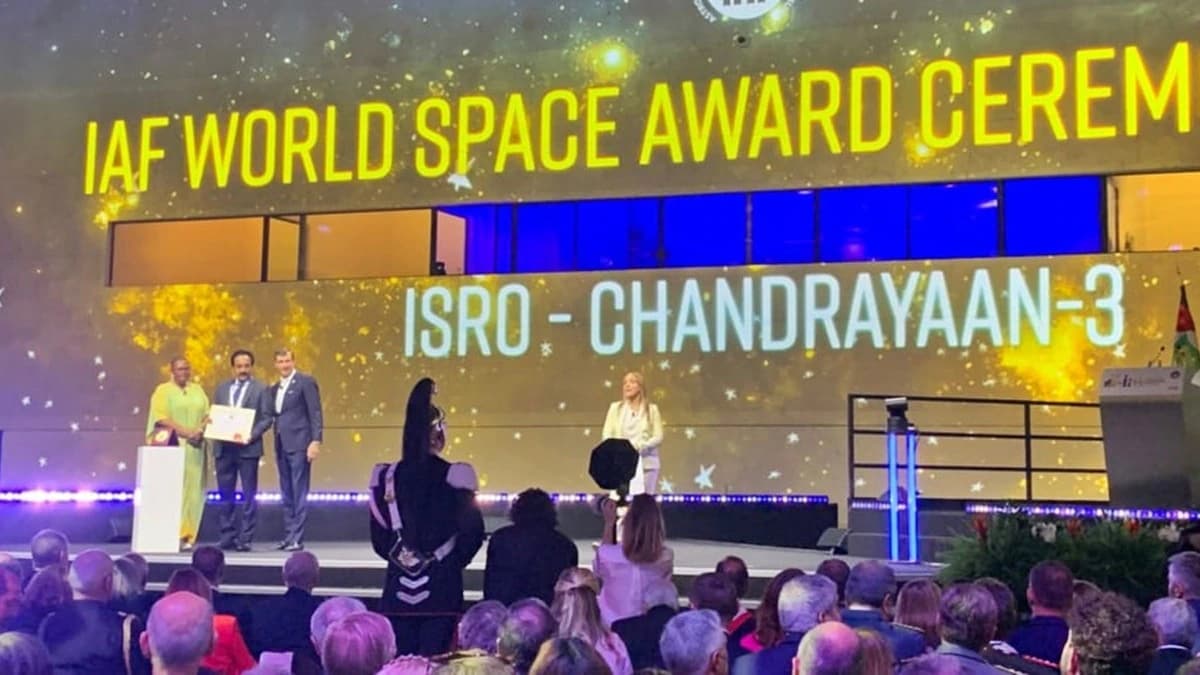 Chandrayaan 3 के लिए ISRO अध्यक्ष सोमनाथ को मिला IAF विश्व अंतरिक्ष पुरस्कार