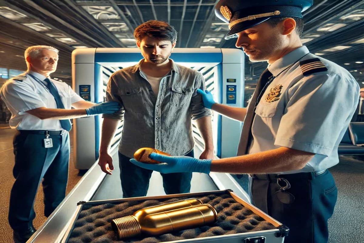 Gold: प्राइवेट पार्ट में छिपा लाया 1 किलो सोना, लेकिन…