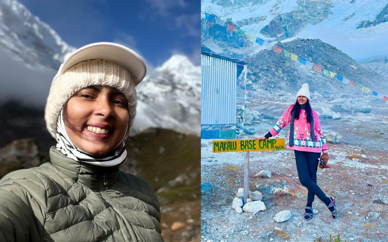 किशनगंज की सृष्टि नखत नेपाल की माउंट मकालू के बेस कैंप पर पहुंची, जिले का नाम किया रोशन