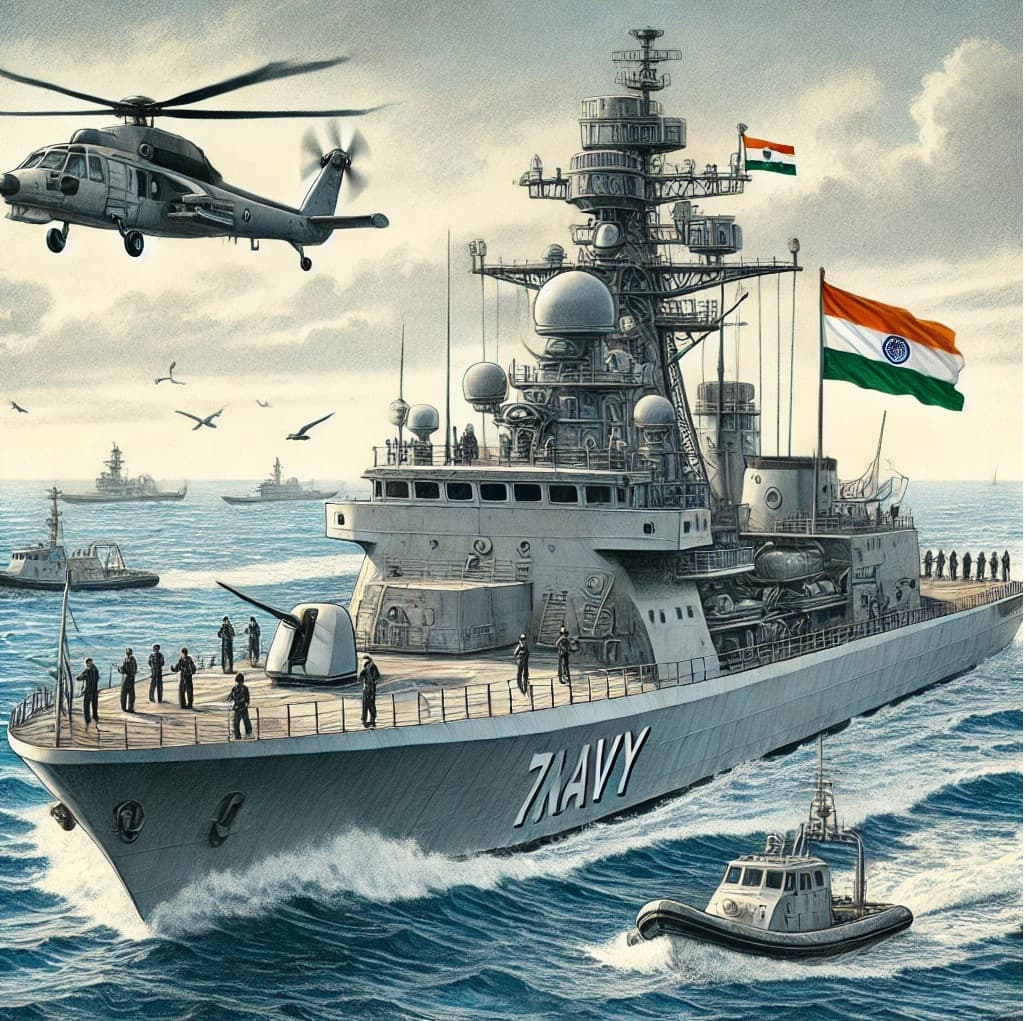Navy:हिंद महासागर और हिंद-प्रशांत क्षेत्र में समुद्री चुनौतियों को लेकर मालाबार-2024 का होगा आगाज