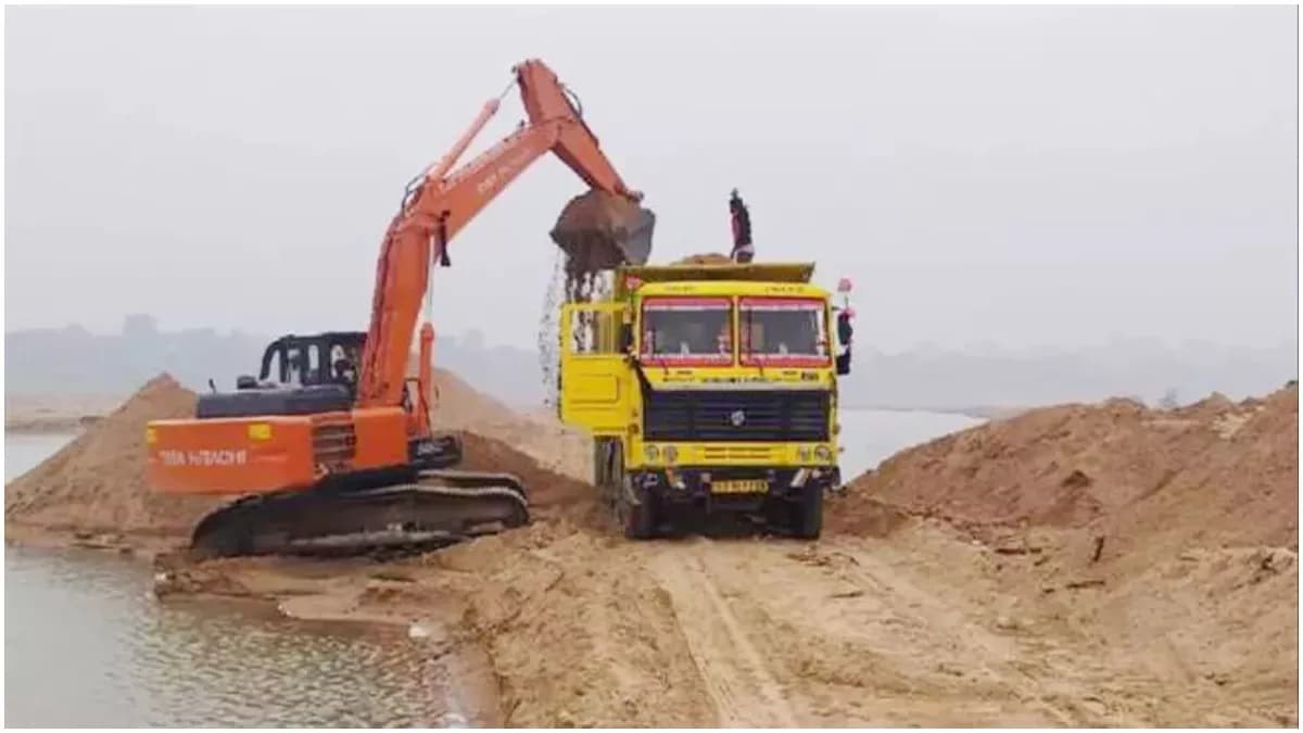 sand mining bihar| Bihar News: Sand mining starts in Bihar with tight arrangements, monitoring will be done through drones sand mining bihar| Bihar News: Sand mining starts in Bihar with tight arrangements, monitoring will be done through drones