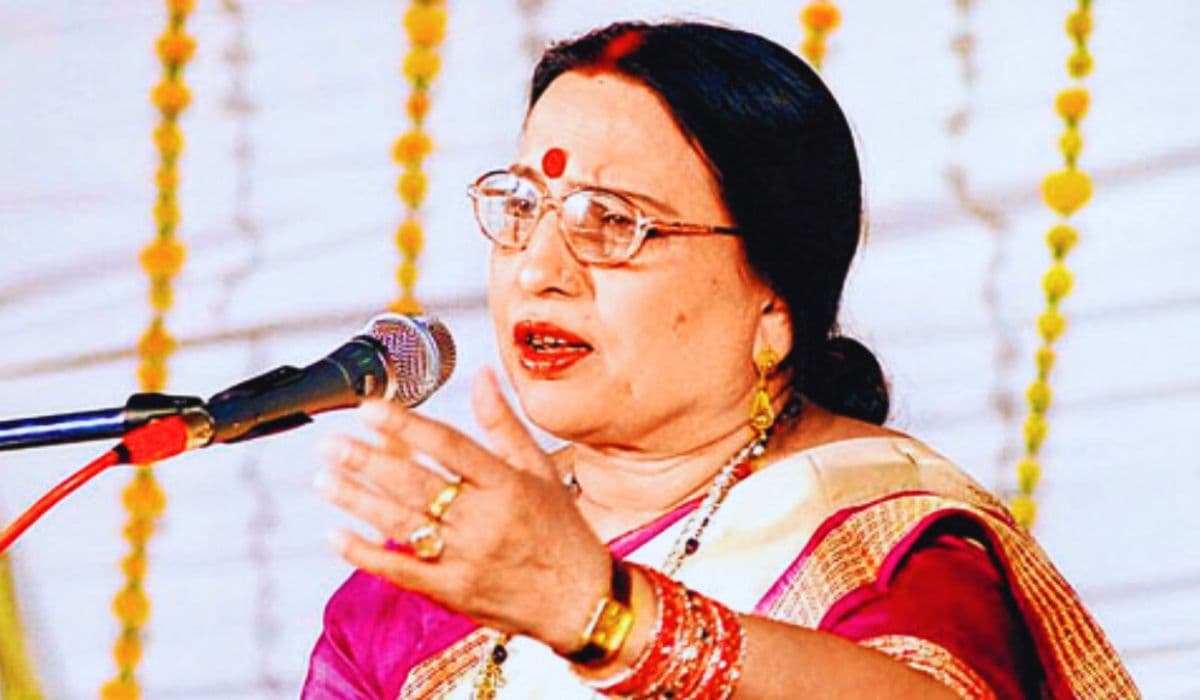 पद्मभूषण शारदा सिन्हा की तबीयत बिगड़ी, दिल्ली एम्स में भर्ती, हाल ही में हुआ था पति का निधन