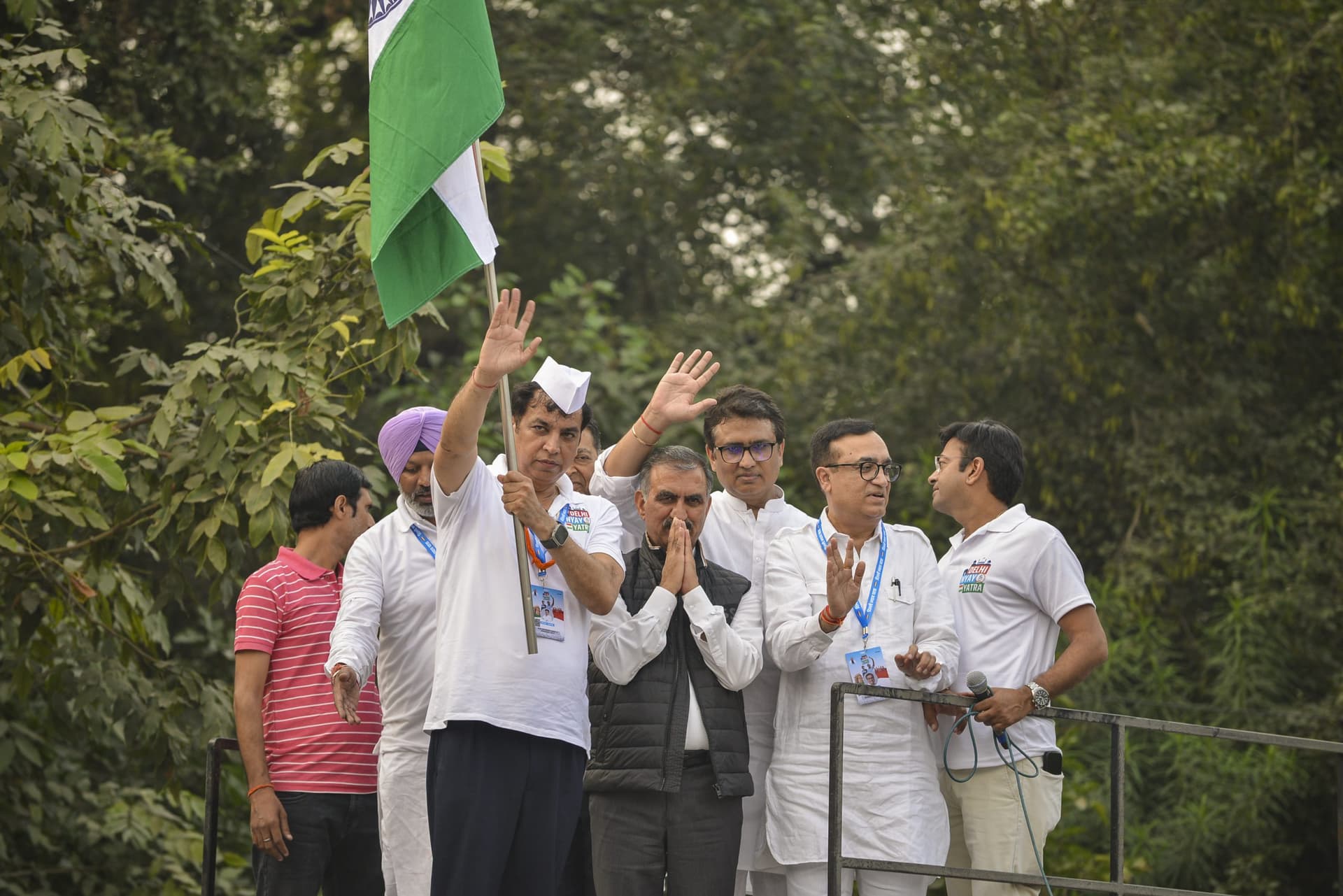 Congress vs AAP: दिल्ली विधानसभा चुनाव के लिए कांग्रेस ने कसी कमर, 'आप' के खिलाफ शुरू की न्याय यात्रा