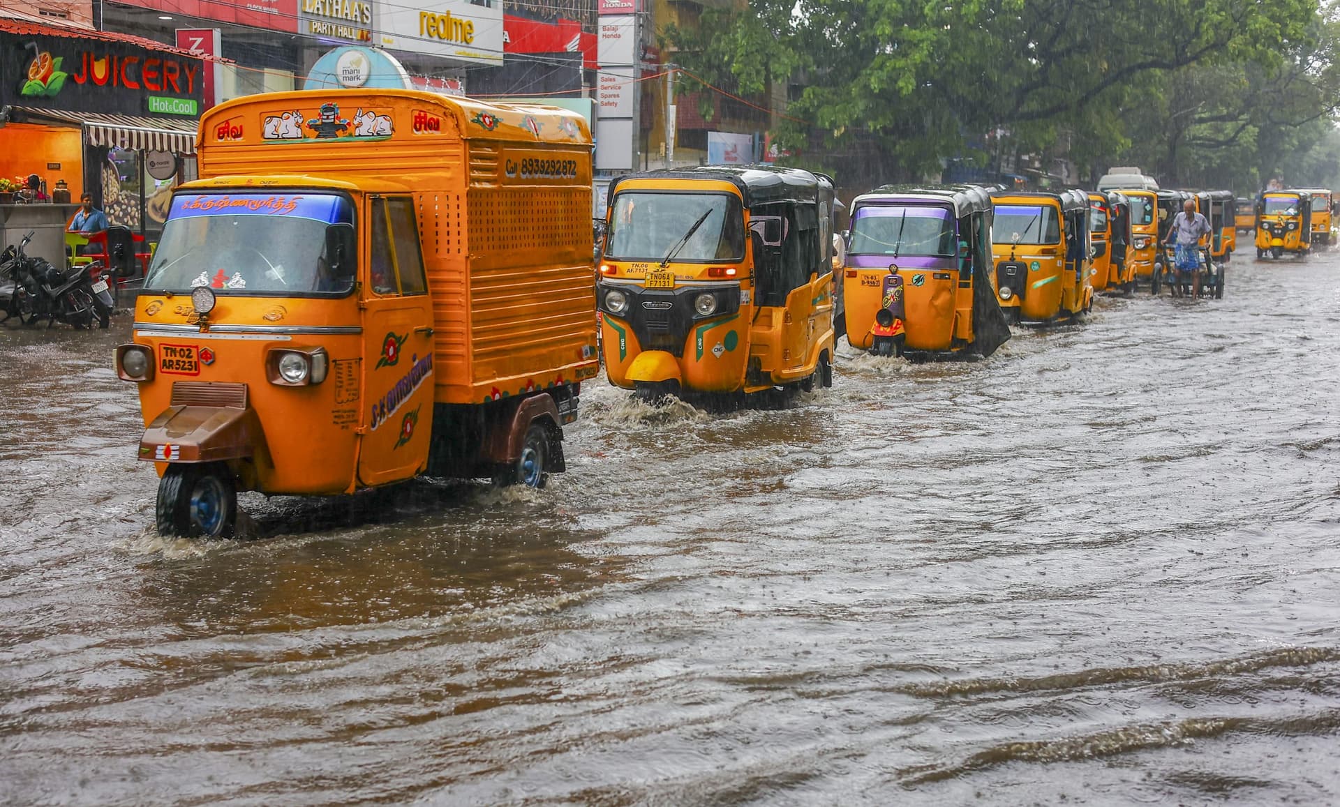Rainfall Warning Rainfall Warning
