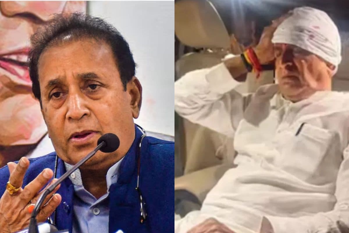 Watch Video: NCP नेता अनिल देशमुख की गाड़ी पर हमला, देखें वीडियो