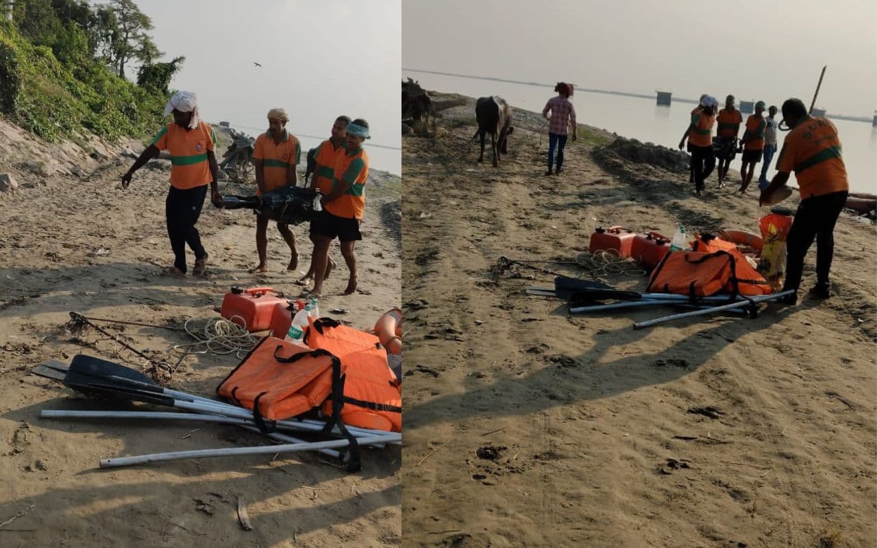 Bihar News: बगहा में गंडक नदी में डूबे दो बच्चे, खोजबीन में SDRF की टीम जुटी, परिवार में मातम