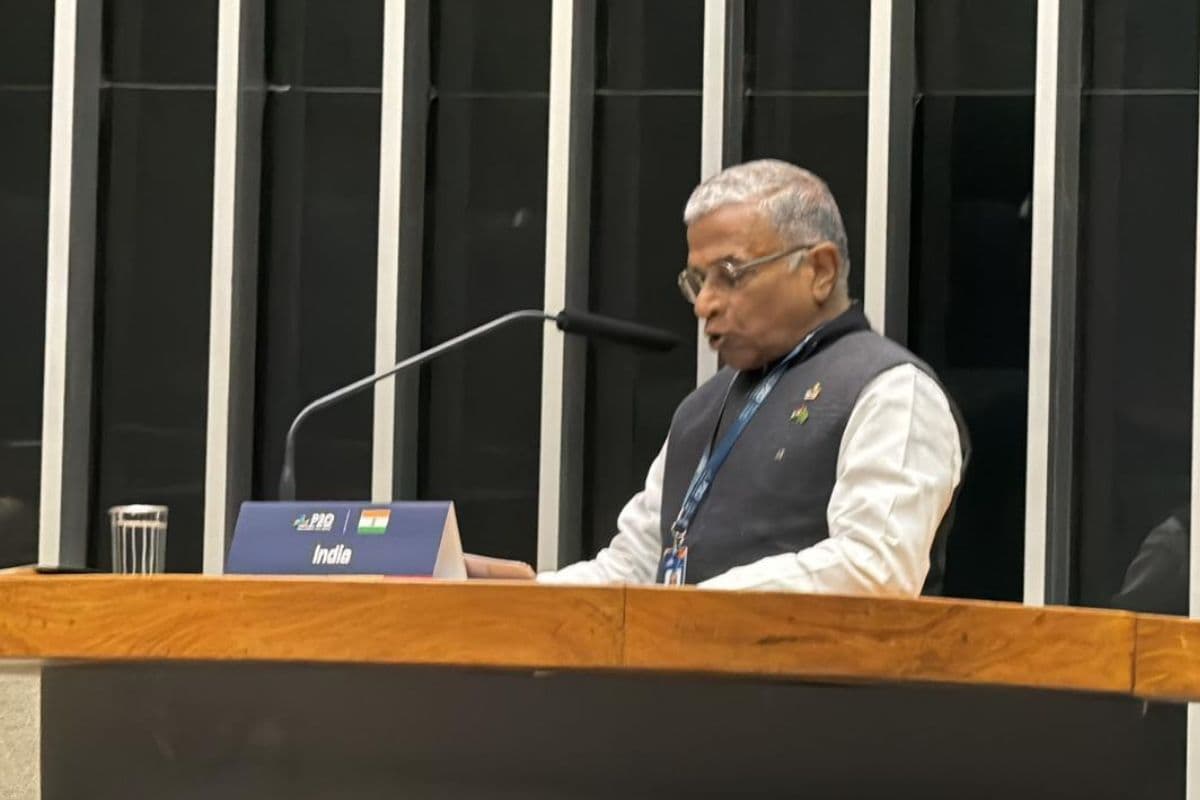 भारत का जोर महिला नेतृत्व वाले विकास पर, ब्राजील में बोले राज्यसभा उपसभापति हरिवंश