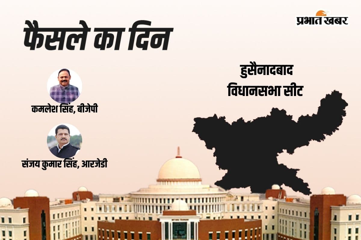 Hussainabad Vidhan Sabha Result 2024: राजद के संजय सिंह आगे, कमलेश कुमार सिंह पिछड़े