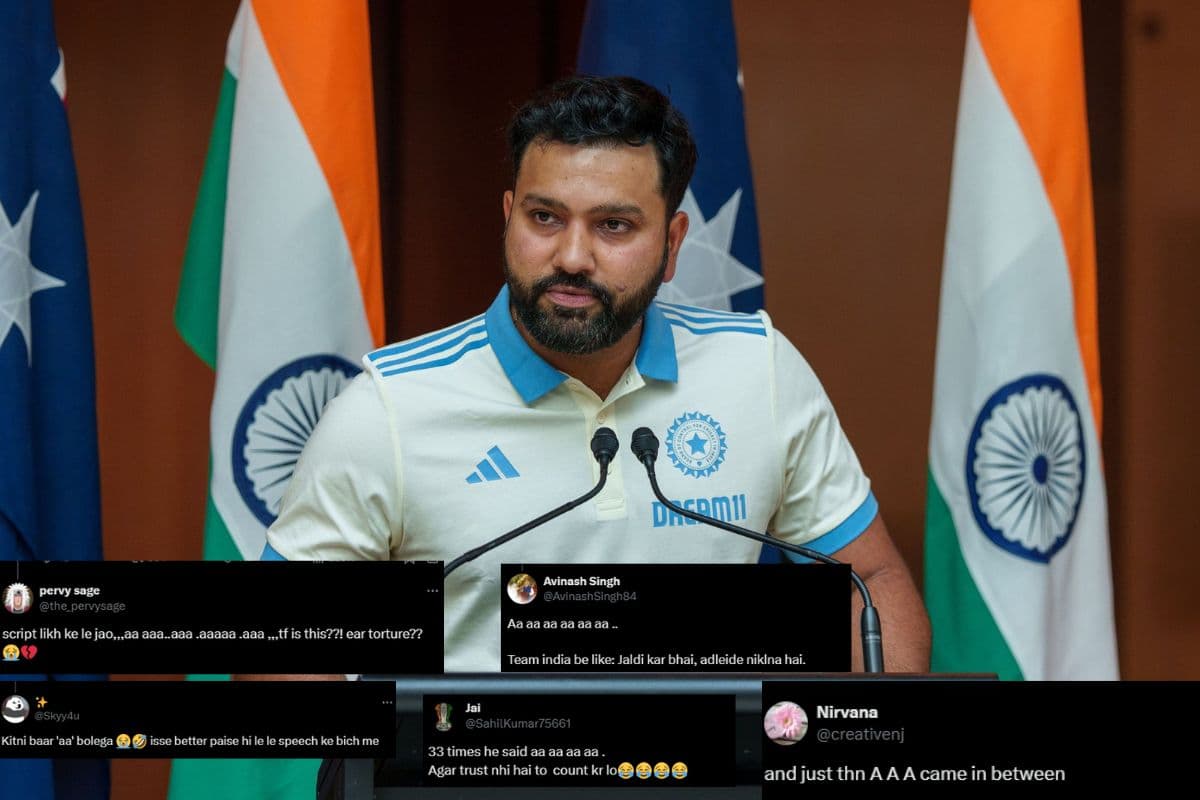 IND vs AUS: रोहित शर्मा थे नर्वस! ऑस्ट्रेलियाई संसद में भाषण देते समय अ..आ.. की भरमार, जनता लेने लगी मौज