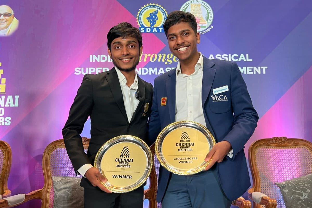 Chennai Chess Grandmasters 2024: अरविंद ने जीता मास्टर्स खिताब, प्रणव बने चैलेंजर वर्ग के विजेता
