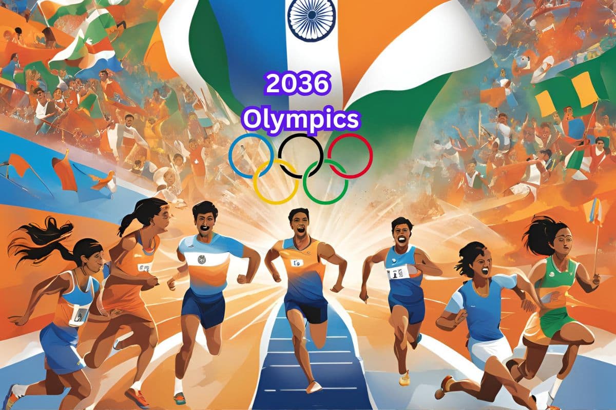 Symbolic Image. Indian Olympics Mission 2036. Symbolic Image. Indian Olympics Mission 2036.