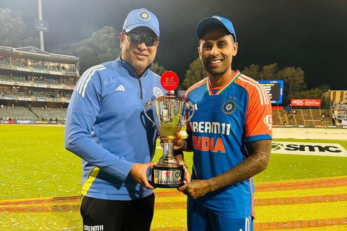 IND vs SA: “संजू और तिलक तो रोके नहीं रुक रहे थे”, खुशी से गदगद लक्ष्मण ने बांधे तारीफ के पुल