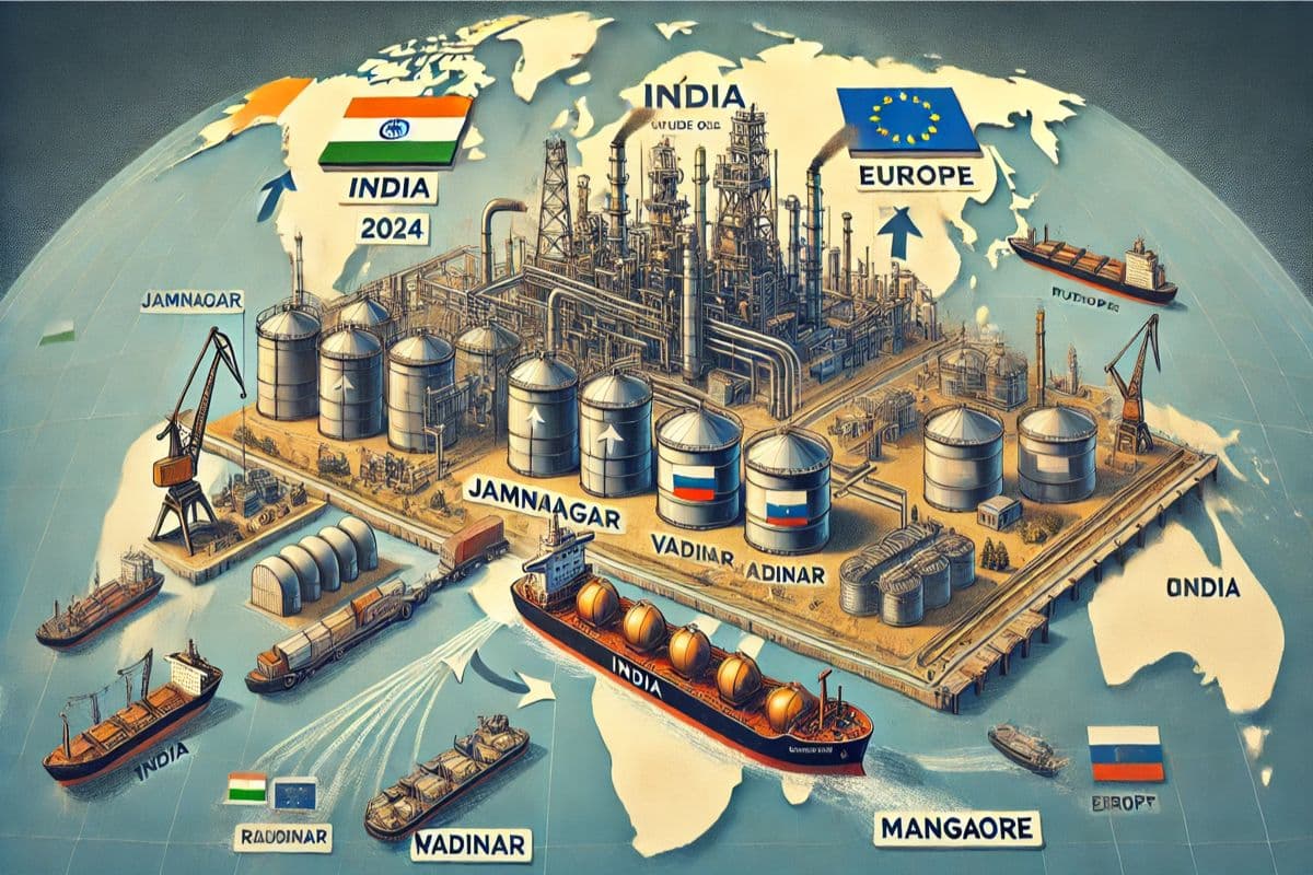 India Fuel Export: रूसी कच्चे तेल से भारत बना ईंधन का सबसे बड़ा निर्यातक, जानिए कैसे?