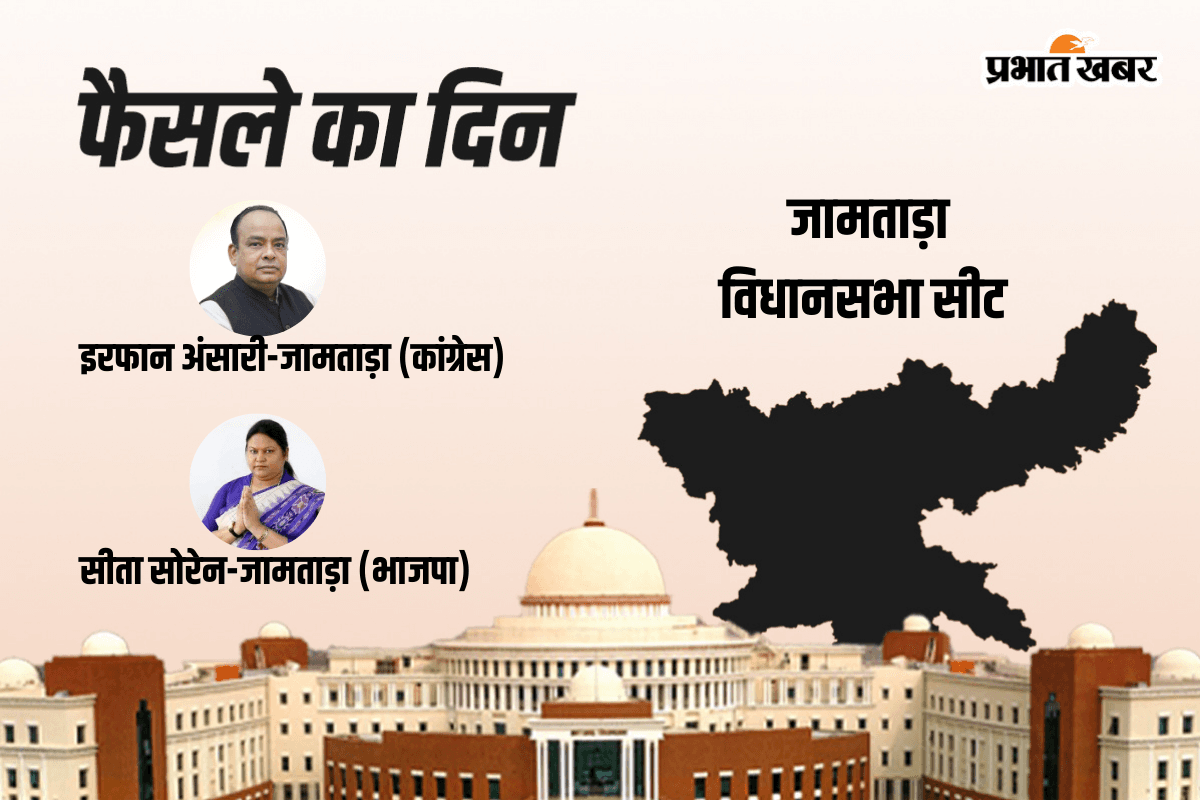 Sita Soren vs Irfan Ansari: हेमंत सोरेन की भाभी सीता सोरेन जामताड़ा में बड़े अंतर से पिछड़ीं, इरफान अंसारी ने बनाई बढ़त