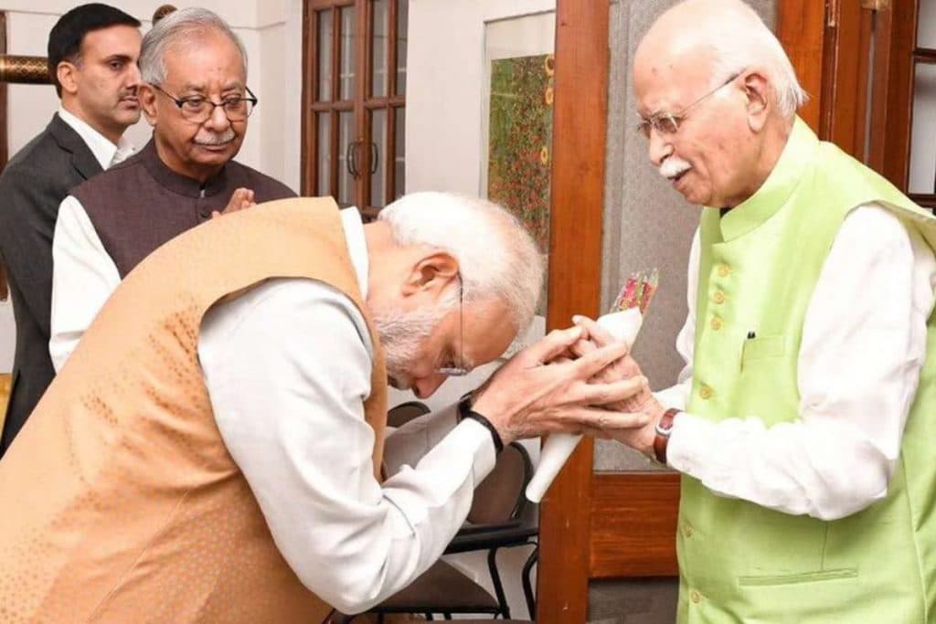 Lal Krishna Advani and PM Modi