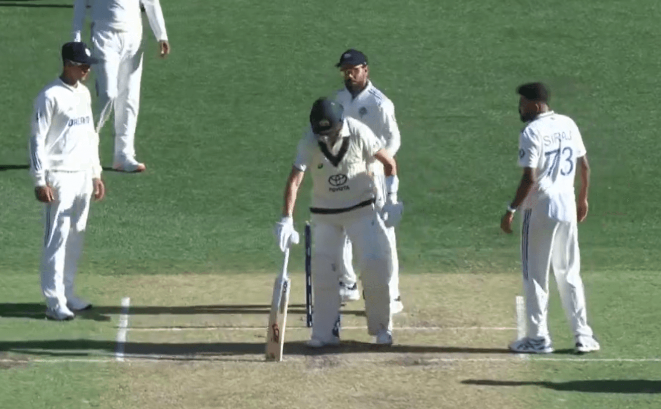 BGT: बीच मैदान पर लाबुशेन से भिड़ गए सिराज, विराट कोहली ने डाला आग में घी