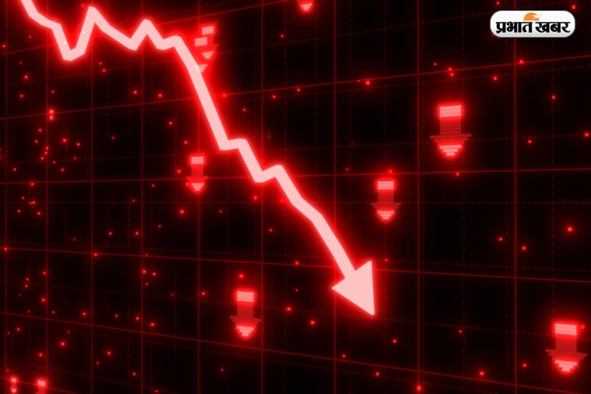 Share Market: सेंसेक्स में शुरुआती कारोबार में 424 अंक की गिरावट, विदेशी निवेश में कमी से बाजार पर दबाव
