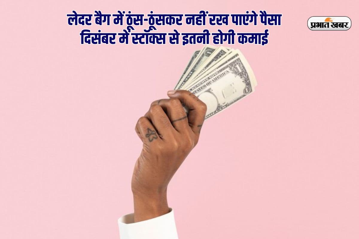 लेदर बैग में ठूंस-ठूंसकर नहीं रख पाएंगे पैसा, दिसंबर में स्टॉक्स से इतनी होगी कमाई