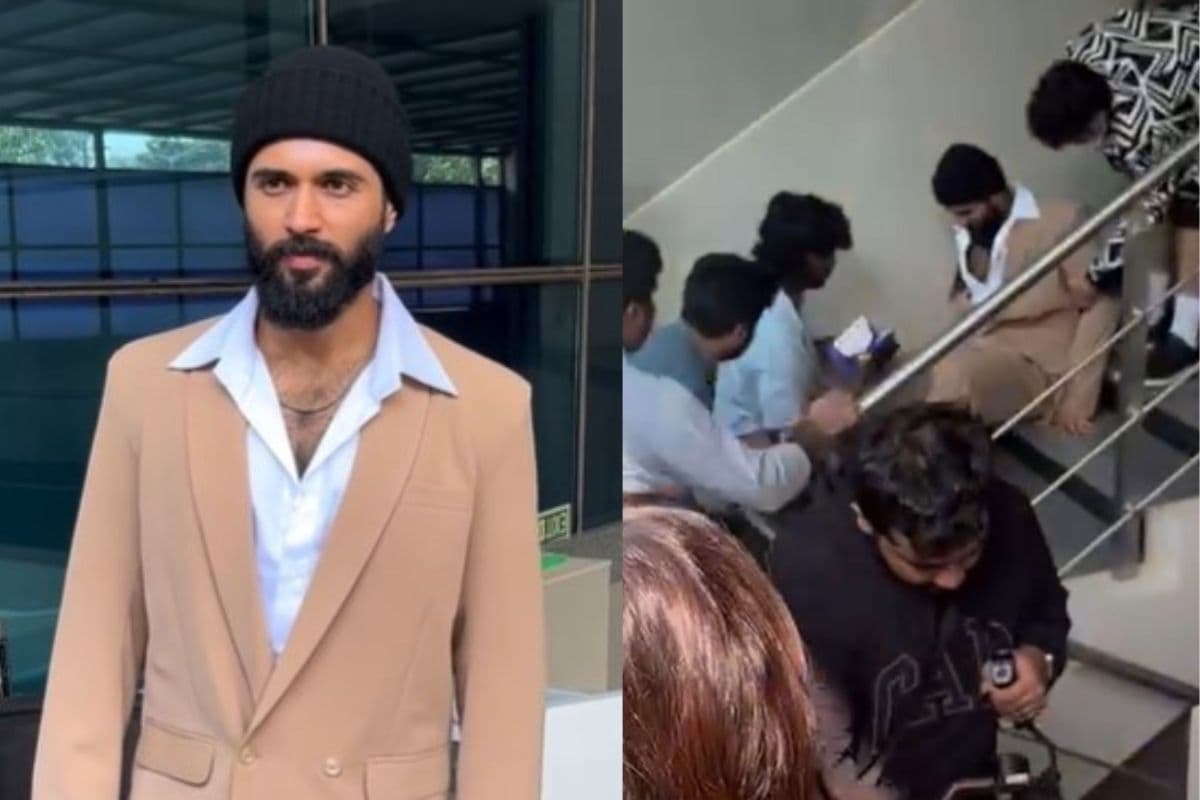 Vijay Deverakonda: सीढ़ियों से गिरे विजय देवरकोंडा, वीडियो अभी हो रहा वायरल