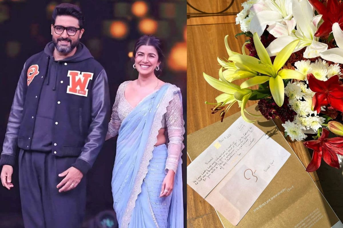 Abhishek Bachchan संग निम्रत कौर के लिंकअप की खबरों के बीच, अमिताभ बच्चन का 'हैंड रिटेन लेटर' वायरल