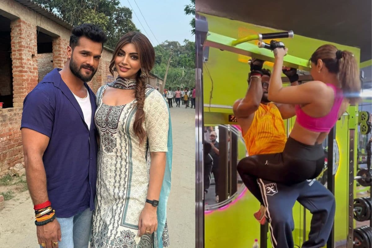 Bhojpuri Adda: आकांक्षा पुरी और खेसारी लाल का 'लटक जईब' स्टाइल, वर्कआउट वीडियो पर मच गई चर्चा