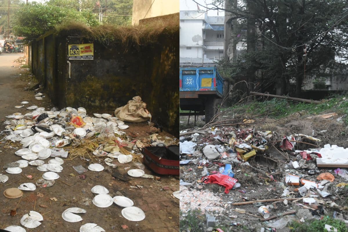Chhath Puja 2024: धनबाद की सड़कों पर फैला है कचरा, गंदगी के बीच छठ घाट तक जाएंगी व्रती?