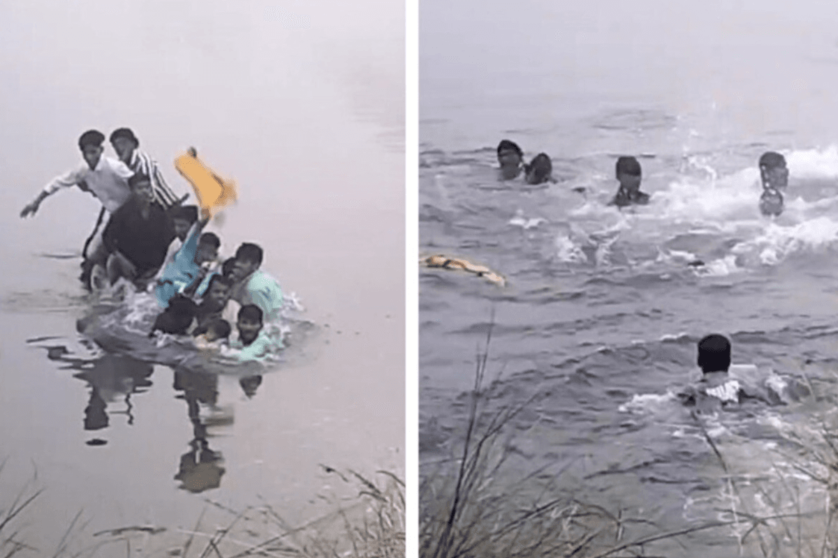 Chhapra News: सुबह वाले घाट के दौरान ओवरलोड नाव तालाब में पलटी, 2 लोगों की मौत