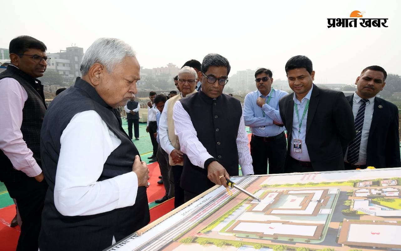 Bihar News: बिहार इंजीनियरिंग और मेडिकल यूनिवर्सिटी का निर्माण कार्य कहां तक पहुंचा? निरीक्षण करने पहुंचे सीएम नीतीश कुमार