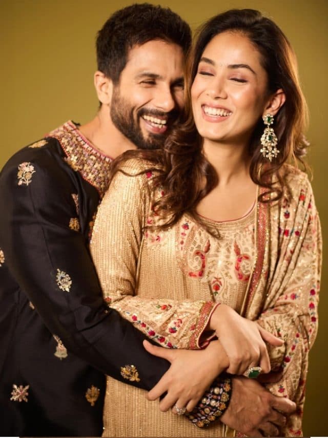 शाहिद-मीरा की दिवाली फोटोज पर यूजर्स बोले- फुलझड़ी-पटाखा