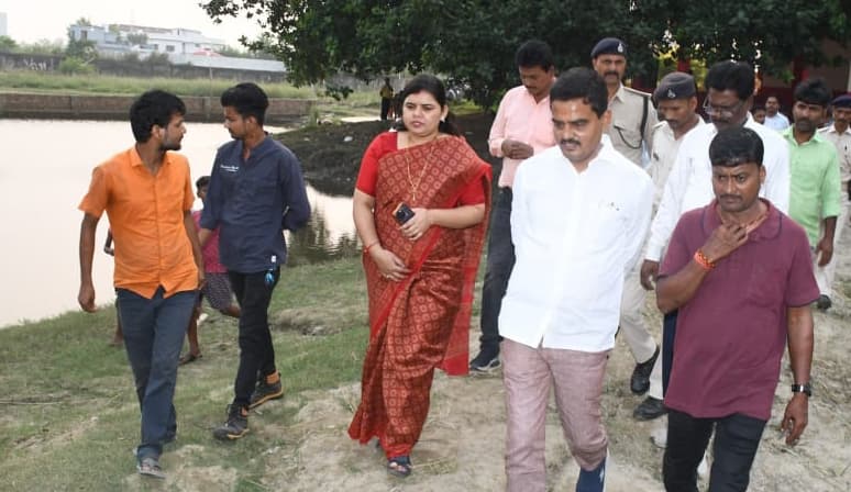 महापौर ने किया छठघाटों का निरीक्षण, दिये कई निर्देश