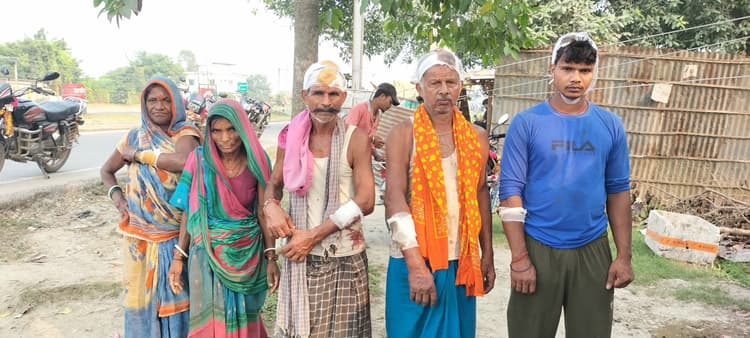 भूमि विवाद में मारपीट, छह लोग घायल